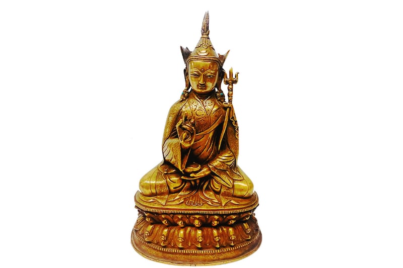 This 18th-century Tibetan Buddhist bronze statue of Guru Padmasambhava was among the 38 artifacts handed over by the Manhattan District Attorney’s Anti-Trafficking Unit to China in April 2024.