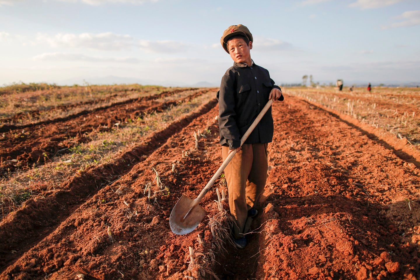 Annual hunger crunch: North Koreans scour fields for leftovers