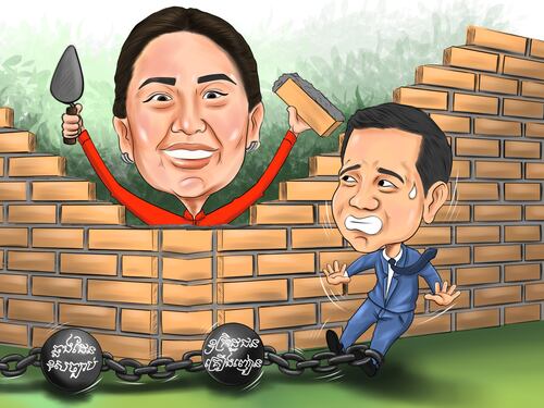 រូបត្លុកនយោបាយ៖ មនុញ្ញផលសន្តិភាព៖ ថៃចង់សង់ជញ្ជាំងព្រំដែនទប់ស្កាត់អំពើឆបោកតាមអនឡាញ